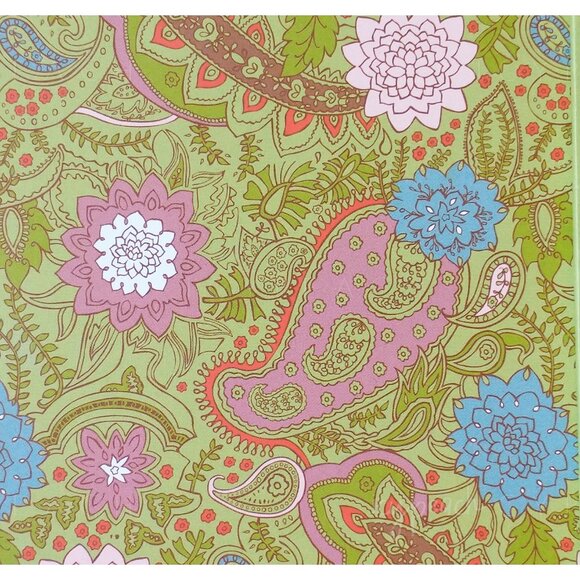 DiVOGA Magnetic Hardcover Journal Lined 5x7 NEW (FLAWS) Green Paisley Notebook - Picture 5 of 9